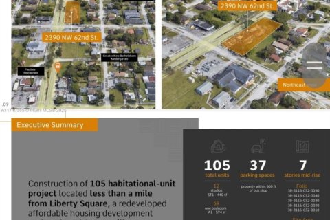 Terreno en venta en Miami, Florida № 1860117 - foto 2