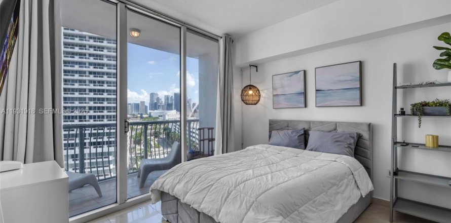 Студия в кондо в Майами, Флорида № 1990924