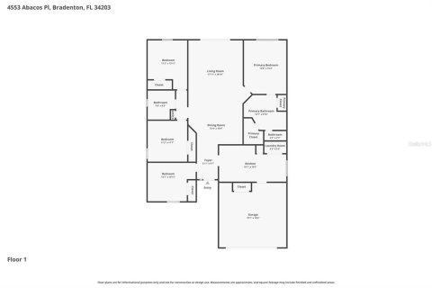 Villa ou maison à vendre à Bradenton, Floride: 4 chambres, 155.89 m2 № 2152135 - photo 10