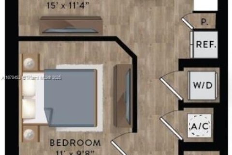 Appartement à louer à Miami, Floride: 1 chambre, 50.17 m2 № 1927325 - photo 3