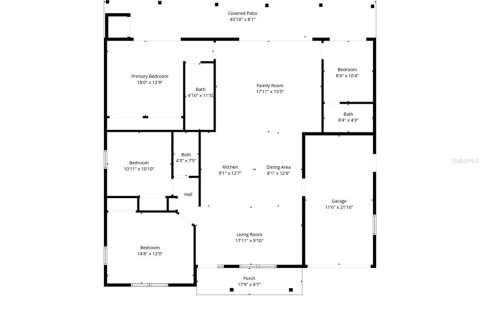 House in Hudson, Florida 4 bedrooms, 144.28 sq.m. № 2142764 - photo 7