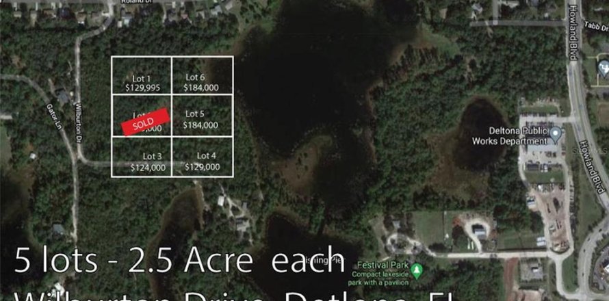 Land in Deltona, Florida № 1211506
