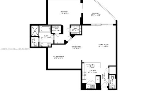 Condo in Fort Lauderdale, Florida, 1 bedroom  № 1752946 - photo 23