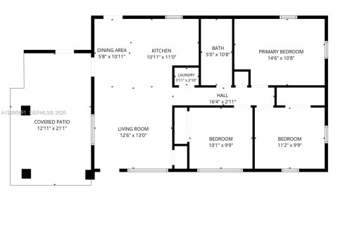 Villa ou maison à louer à Miami Gardens, Floride: 3 chambres, 91.79 m2 № 2390013 - photo 22
