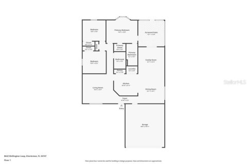 Villa ou maison à louer à Kissimmee, Floride: 3 chambres, 145.58 m2 № 2437216 - photo 2