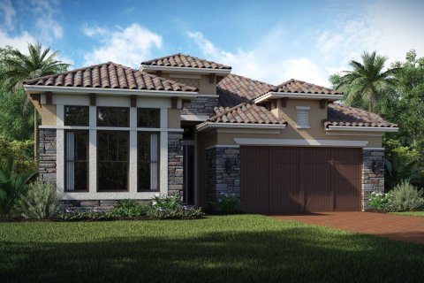 House in K. Hovnanian's® Four Seasons at Parkland in Parkland, Florida 2 bedrooms, 243 sq.m. № 600047 - photo 1