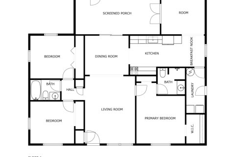 House in Lake Worth, Florida 3 bedrooms, 127.28 sq.m. № 1186532 - photo 1