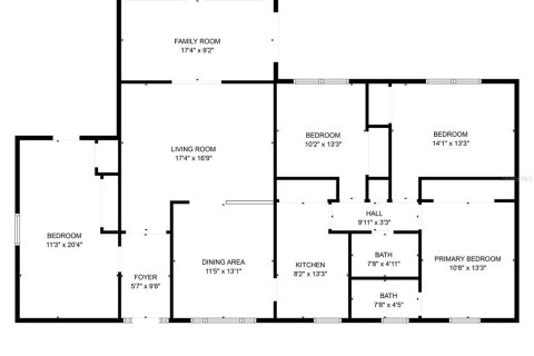 Купить виллу или дом в Тампа, Флорида 5 комнат, 132.11м2, № 1909889 - фото 2