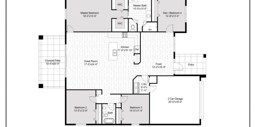 Casa en Loxahatchee Groves, Florida 4 dormitorios, 194.72 m2 № 1217189