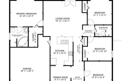 Villa ou maison à vendre à DeLand, Floride: 3 chambres, 157.75 m2 № 2319235 - photo 5