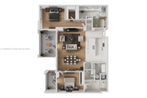 Apartment in Coral Gables, Florida 2 bedrooms, 151.99 sq.m. № 1955898 - photo 23