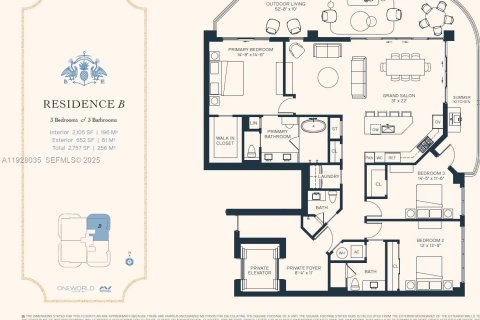 Condo in Fort Lauderdale, Florida, 3 bedrooms № 1988184 - photo 2