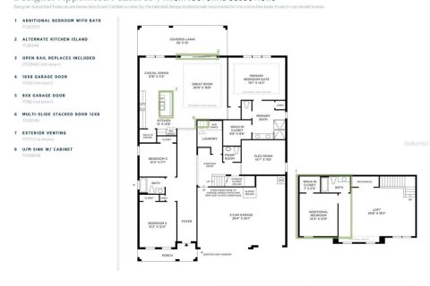 House in Apopka, Florida 4 bedrooms, 289.67 sq.m. № 1883706 - photo 2