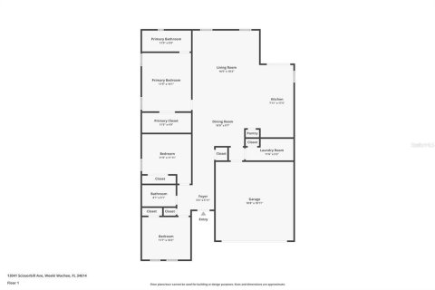 Villa ou maison à vendre à Weeki Wachee, Floride: 3 chambres, 146.79 m2 № 2389295 - photo 30