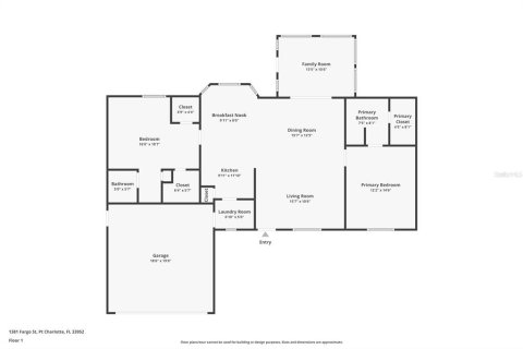 Villa ou maison à vendre à Port Charlotte, Floride: 2 chambres, 128.39 m2 № 1628838 - photo 26
