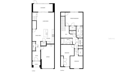 Townhouse in Riverview, Florida 3 bedrooms, 156.82 sq.m. № 2381305 - photo 19