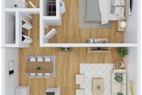 Apartamento en alquiler en Hialeah, Florida, 1 dormitorio, 2297.66 m2 № 1939179 - foto 2