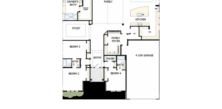 Villa ou maison à Coral Ridge at Seabrook 70’ à Ponte Vedra Beach, Floride 4 chambres, 307 m2 № 453644