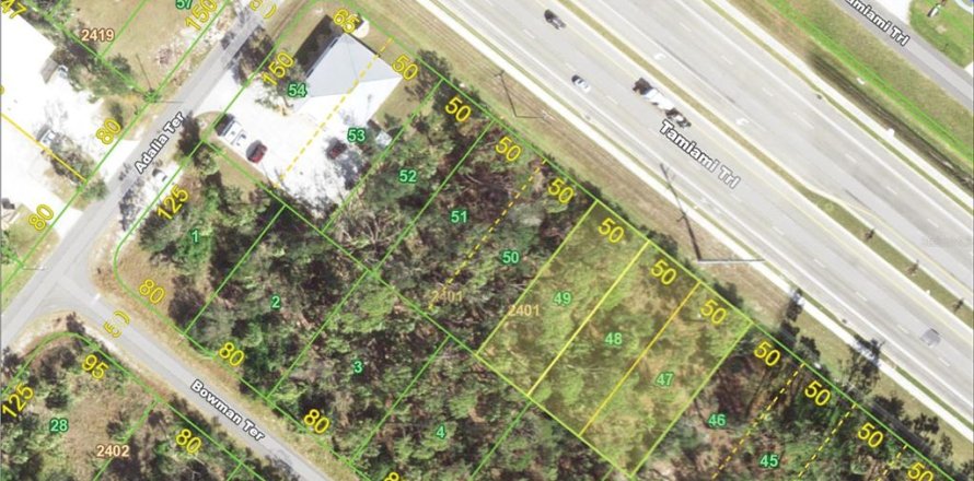 Terreno en Port Charlotte, Florida № 1767438
