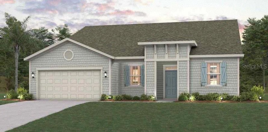 House in Flagler Beach, Florida 3 bedrooms, 256.97 sq.m. № 1846767