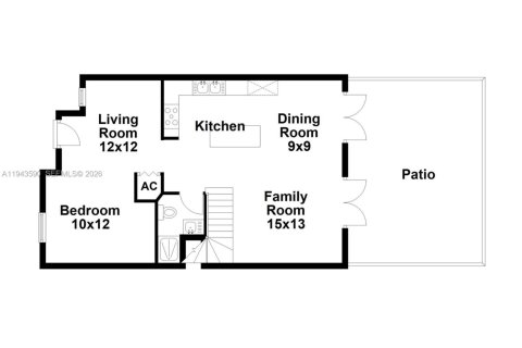 Townhouse in Miami, Florida 3 bedrooms, 134.34 sq.m. № 2003349 - photo 22