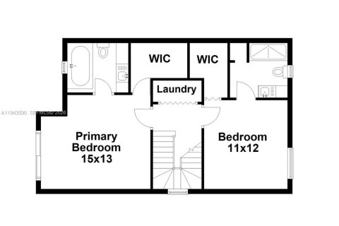 Townhouse in Miami, Florida 3 bedrooms, 134.34 sq.m. № 2003349 - photo 23