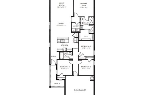 House in Brooksville, Florida 4 bedrooms, 149.29 sq.m. № 1840185 - photo 1