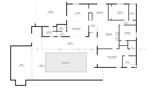 House in Tampa, Florida 3 bedrooms, 189.33 sq.m. № 2202014 - photo 3