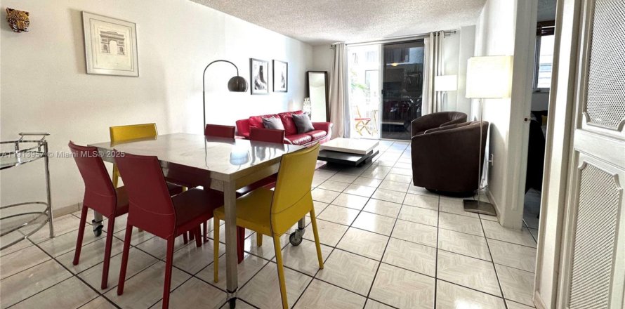 Кондоминиум с 1 спальней в Майами-Бич, Флорида № 1969019