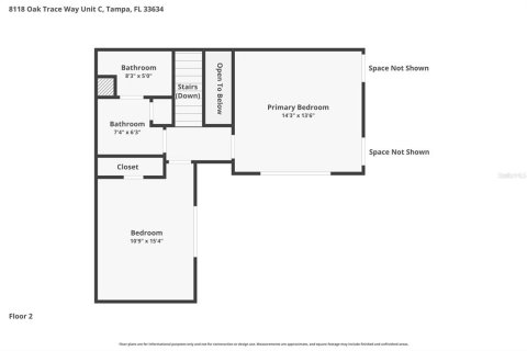 Купить таунхаус в Тампа, Флорида 4 комнаты, 120.96м2, № 2097023 - фото 28