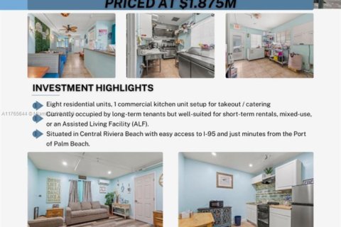 Immobilier commercial à vendre à Riviera Beach, Floride: 375.23 m2 № 1869907 - photo 2