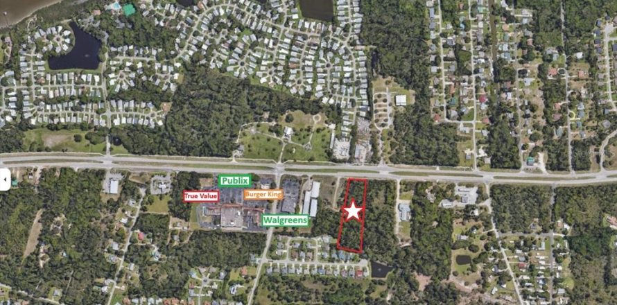 Terreno en Edgewater, Florida № 1831943