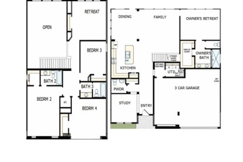 House in Falls at Shearwater - 60' in Saint Augustine, Florida 4 bedrooms, 270 sq.m. № 437202