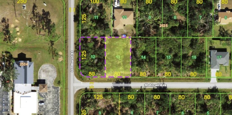 Land in Port Charlotte, Florida № 2164272