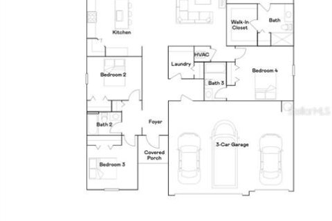 House in Ocala, Florida 4 bedrooms, 204.57 sq.m. № 1908358 - photo 6