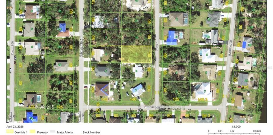 Land in Port Charlotte, Florida № 2165851