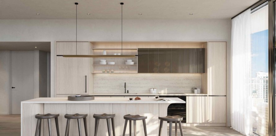 Ático en Lofty Brickell en Miami, Florida 3 dormitorios, 211.1 m2 № 700868