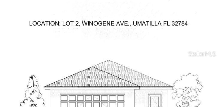 House in Umatilla, Florida 3 bedrooms, 116.13 sq.m. № 1654921