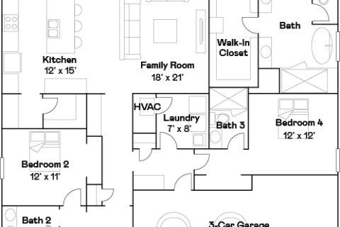 House in Palmetto, Florida 4 bedrooms, 245.91 sq.m. № 1866686 - photo 1