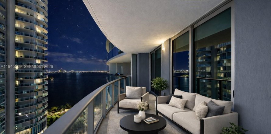 Кондоминиум с 1 спальней в Майами, Флорида № 2002003