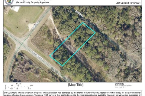 Terreno en venta en Ocala, Florida № 1571656 - foto 2