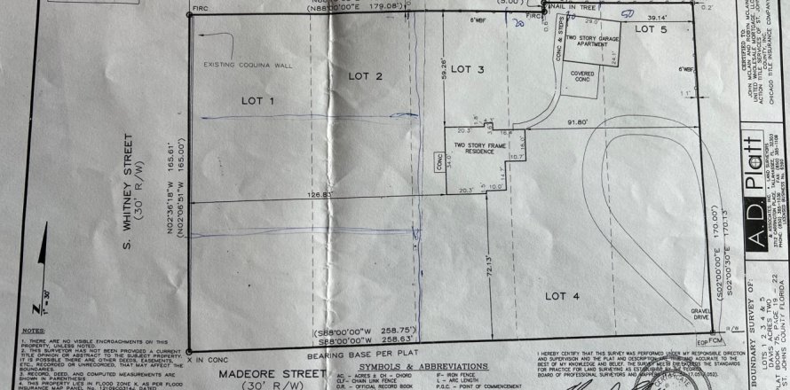 Commercial property in Saint Augustine, Florida 3 bedrooms, 254.92 sq.m. № 1851582