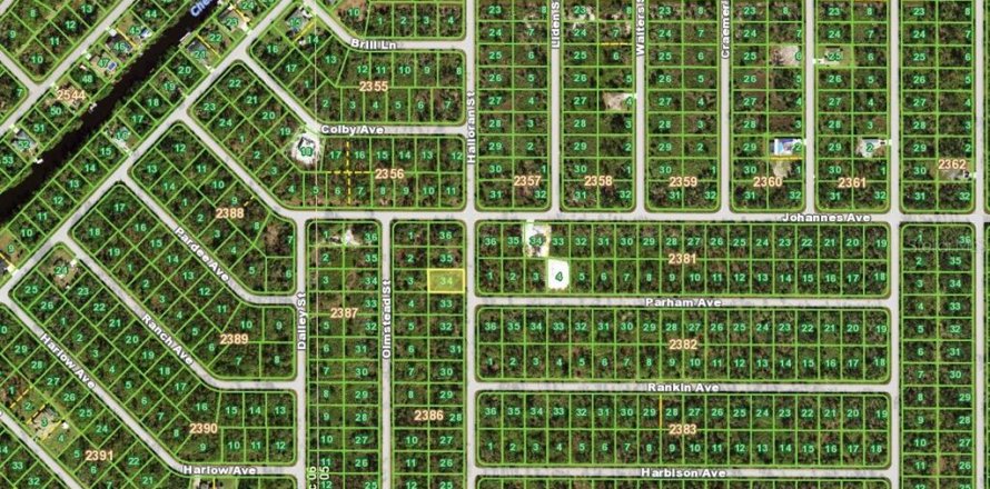 Terrain à Port Charlotte, Floride № 2235249