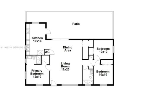 House in Miami Gardens, Florida 3 bedrooms, 111.76 sq.m. № 2049186 - photo 20