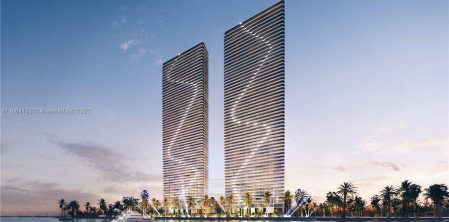 Condominio en Miami, Florida, 3 dormitorios  № 1891288