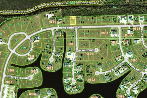 Terrain à Punta Gorda, Floride № 2160521