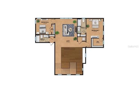 House in Tarpon Springs, Florida 4 bedrooms, 360.27 sq.m. № 2200578 - photo 4
