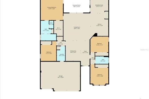 Villa ou maison à vendre à Dunnellon, Floride: 4 chambres, 213.02 m2 № 2429336 - photo 2
