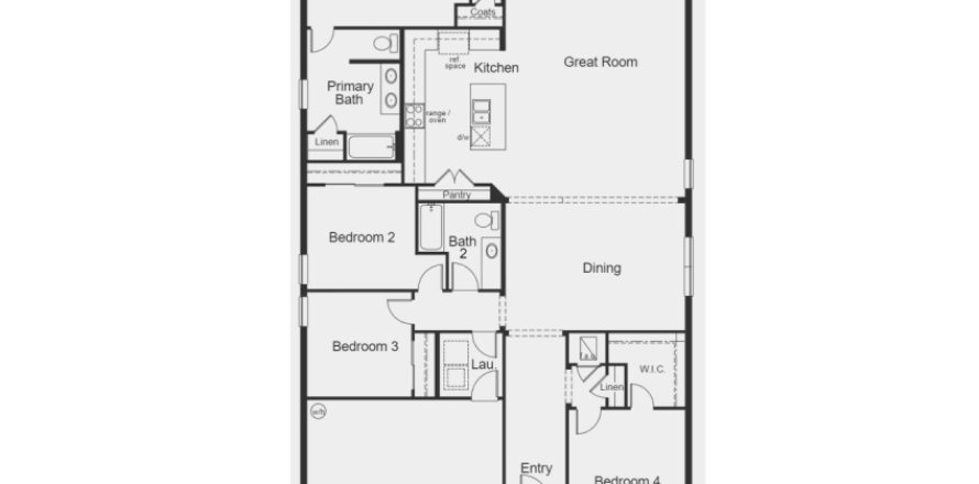 House in Sanctuary Ridge in the Tampa-St. Petersburg Area in Wesley Chapel, Florida 3 bedrooms, 217 sq.m. № 378952