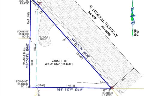 Terreno en venta en Stuart, Florida № 1061256 - foto 1